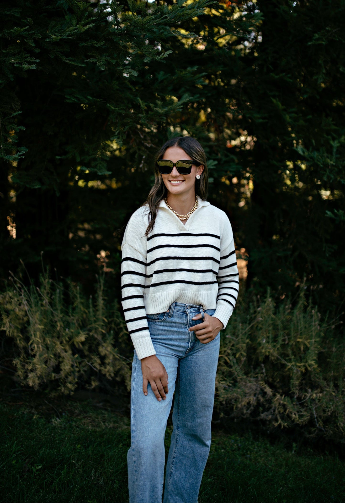 Gold Rose and Hampton Necklaces