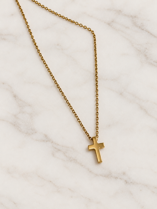 Mini Cross Necklace
