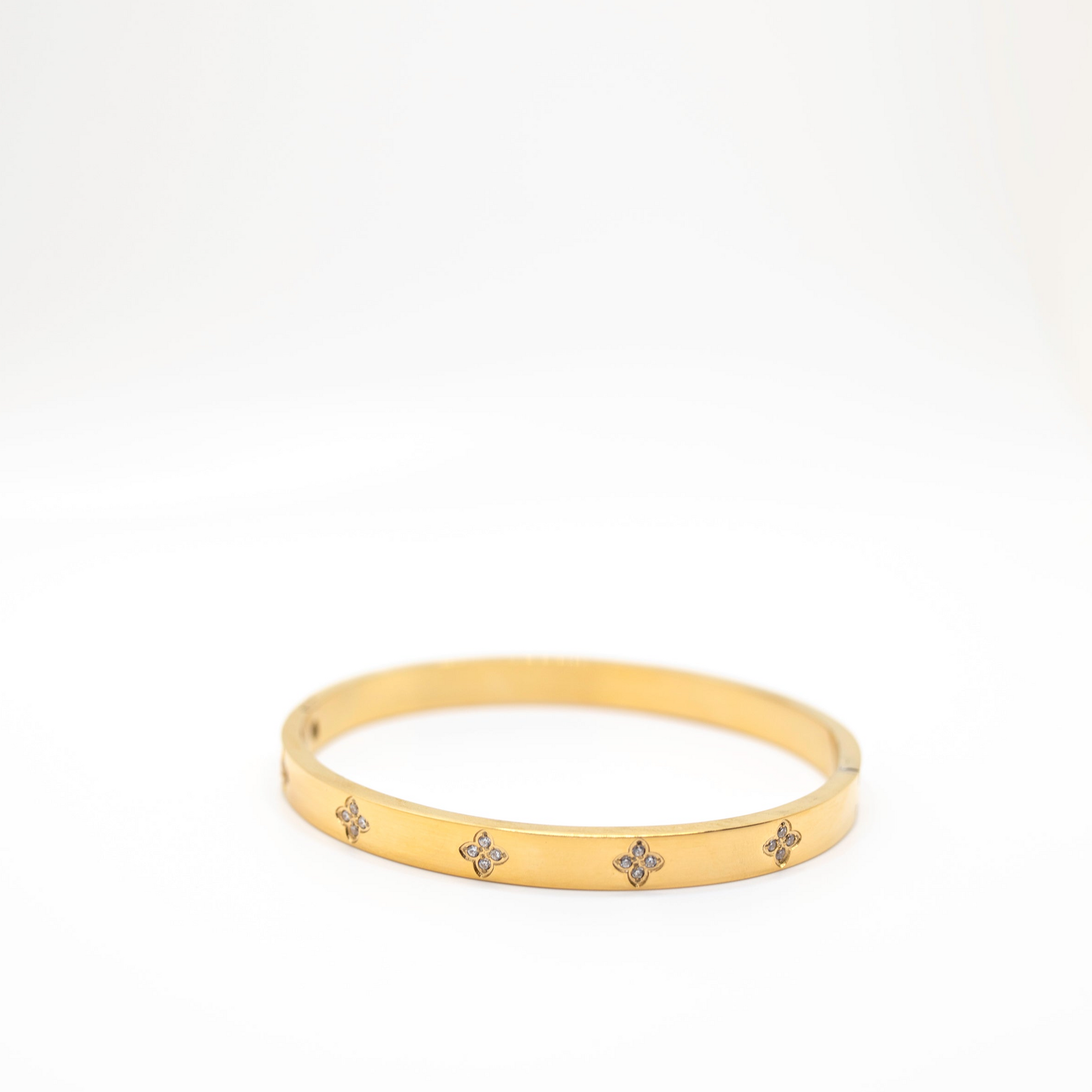 Capri gold bangle bracelets