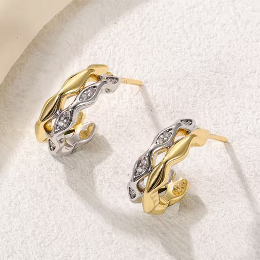 Melinda Hoop Earrings